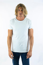 T-shirt bianca Basic 1921 cotone made in italy